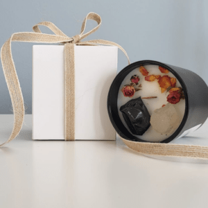 Natural Handmade Candle – Oud Rose Scent