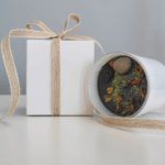 Handmade scented soy wax candle, eco-friendly Irish product with luxury aroma, perfect gift for relaxation