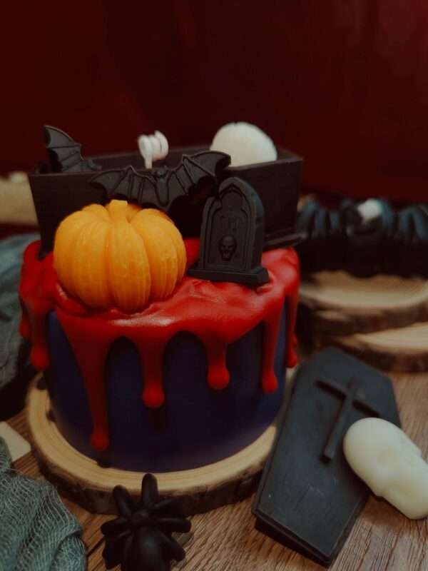 Bloody Coffin Candle – Spooky Halloween Scent - Image 2