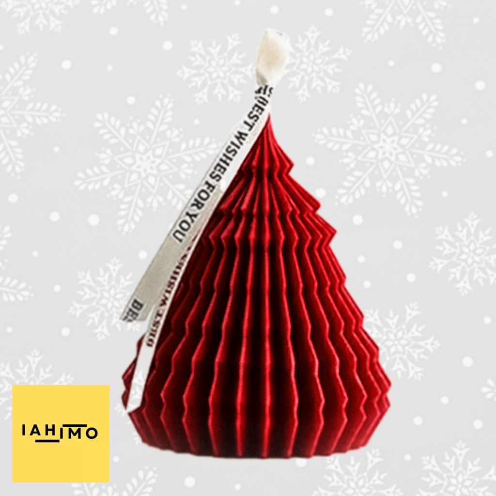 Merry Red Candle – Christmas Tree & Vanilla Scent
