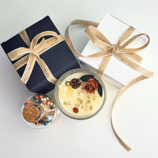 Silent Night Candle – Peaceful Winter Scent & Tranquil Glow - Image 3