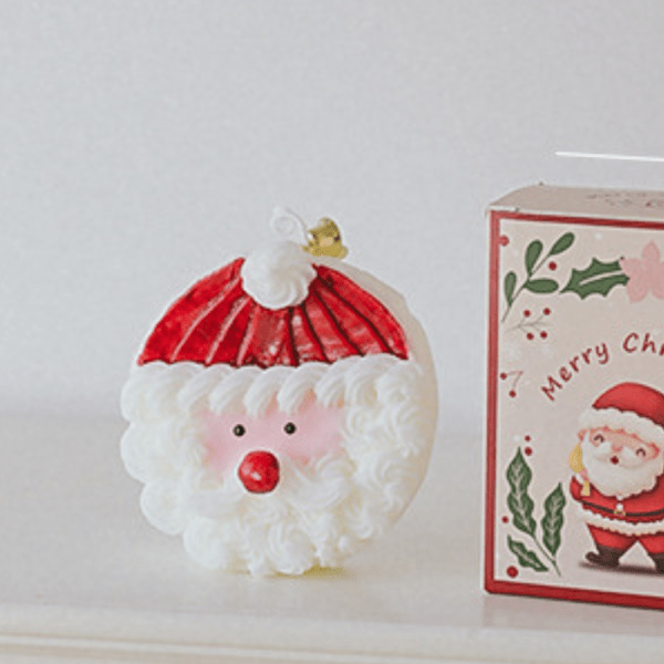 Santa Claus Candle – Festive Cheer & Holiday Glow - Image 3