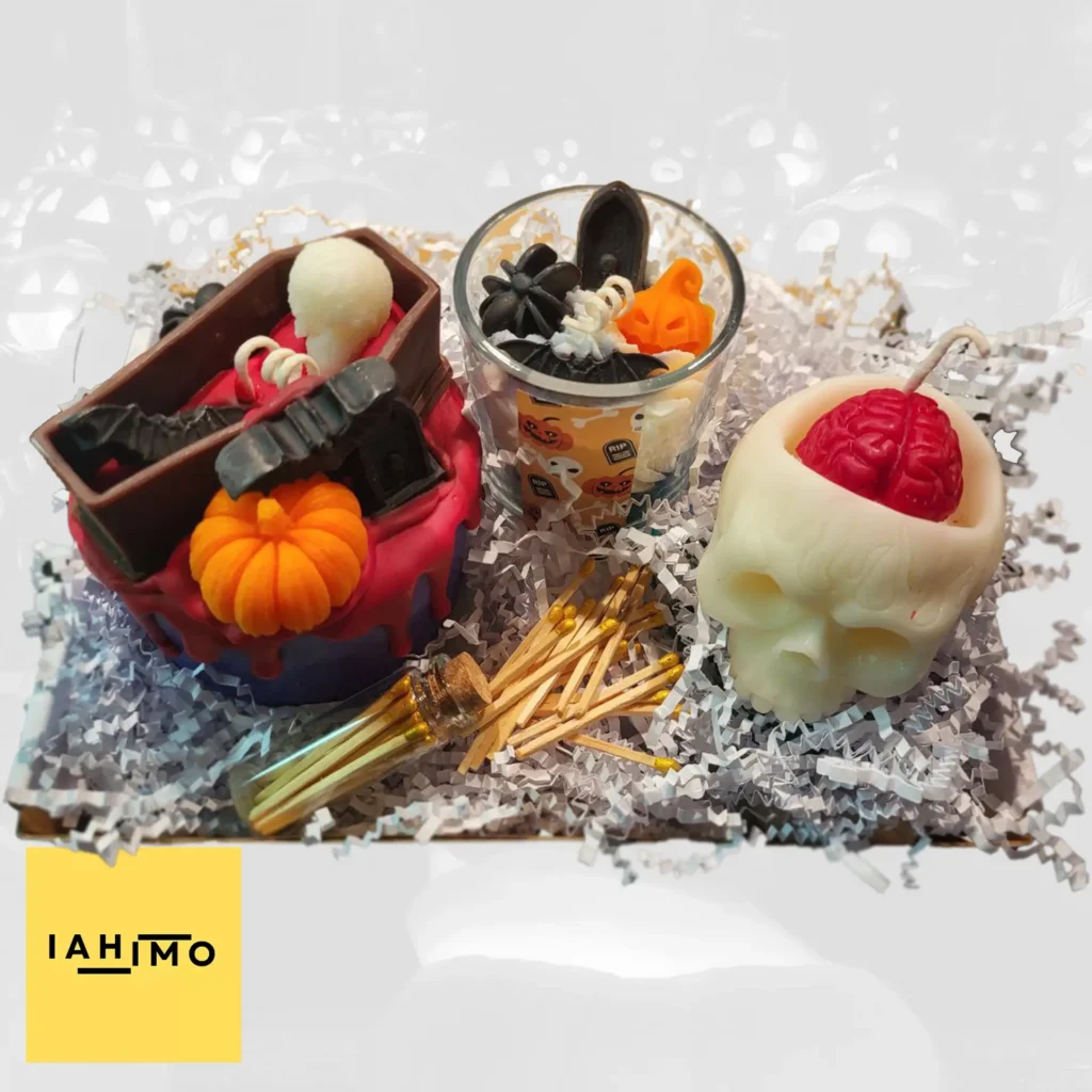 Spooky Glow Box – Halloween Candle & Decor Trio