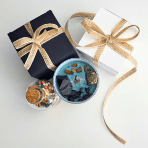 Handmade Candle Ireland – Eucalyptus Premium Candle with Luxury Match Bottle
