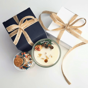 Scented Candles Gift with Irish Matches
